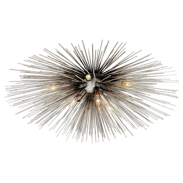 Strada Outdoor (Damp) Flush Mount Ceiling Light by Visual Comfort Signature