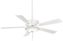 5-Blades Contractor Uni-Pack Ceiling Fan with Light by Minka Aire