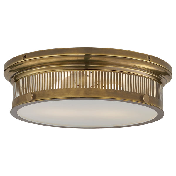 Alderly Outdoor (Damp) Flush Mount Ceiling Light by Visual Comfort Signature
