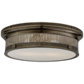 Alderly Outdoor (Damp) Flush Mount Ceiling Light by Visual Comfort Signature