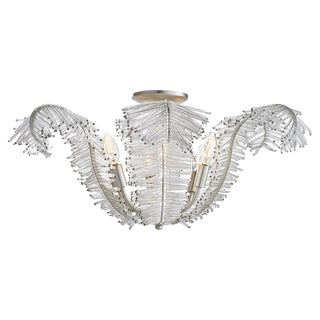 Calais Outdoor (Damp) Flush Mount Ceiling Light by Visual Comfort Signature