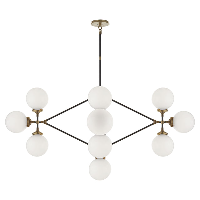 Bistro Outdoor (Damp) Chandelier by Visual Comfort Signature