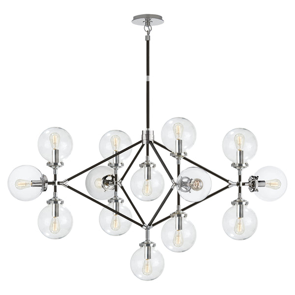 Bistro Outdoor (Damp) Chandelier by Visual Comfort Signature