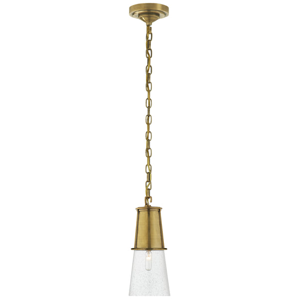 Visual Comfort Signature - TOB 5751HAB-SG - One Light Pendant - Robinson - Hand-Rubbed Antique Brass from Lighting & Bulbs Unlimited in Charlotte, NC