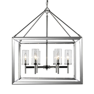 Buy chrome Smyth Chandelier by Golden