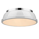 Duncan Outdoor (Damp) Flush Mount Ceiling Light by Golden
