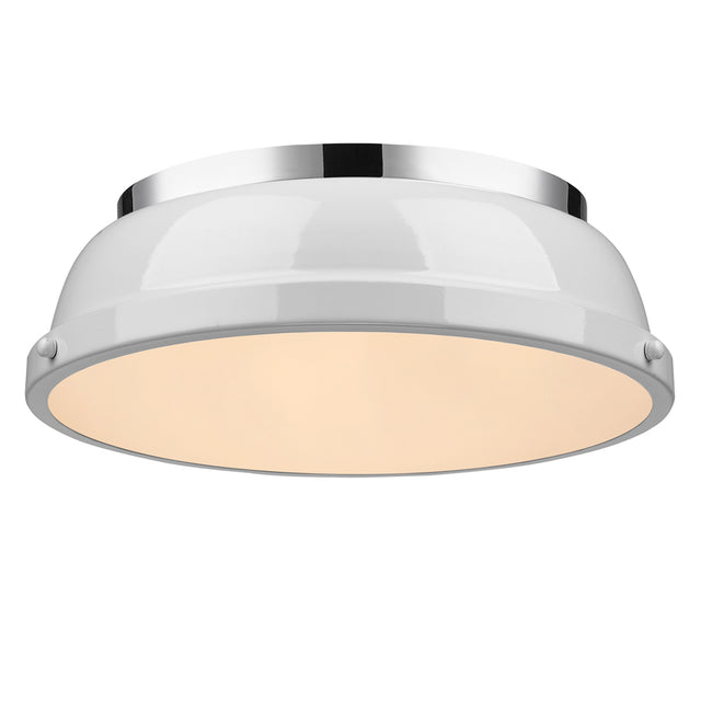 Duncan Outdoor (Damp) Flush Mount Ceiling Light by Golden