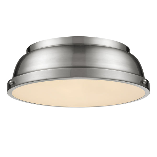 Duncan Outdoor (Damp) Flush Mount Ceiling Light by Golden