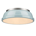 Duncan Outdoor (Damp) Flush Mount Ceiling Light by Golden