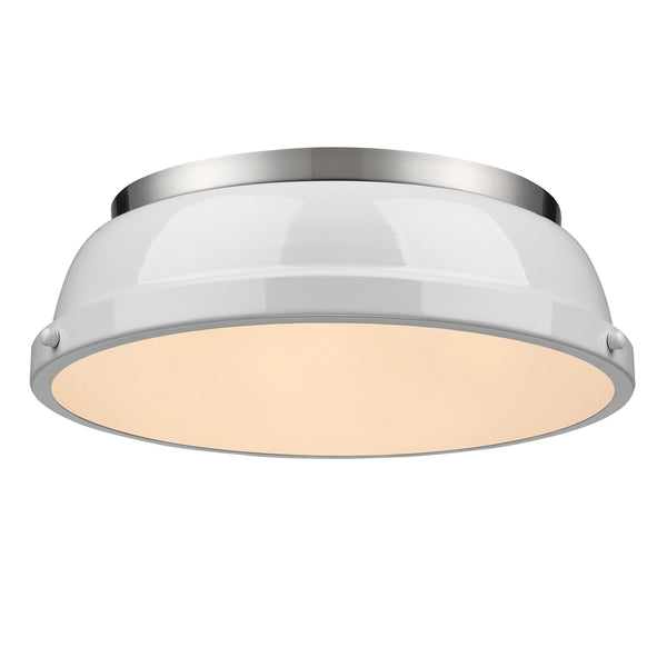 Duncan Outdoor (Damp) Flush Mount Ceiling Light by Golden