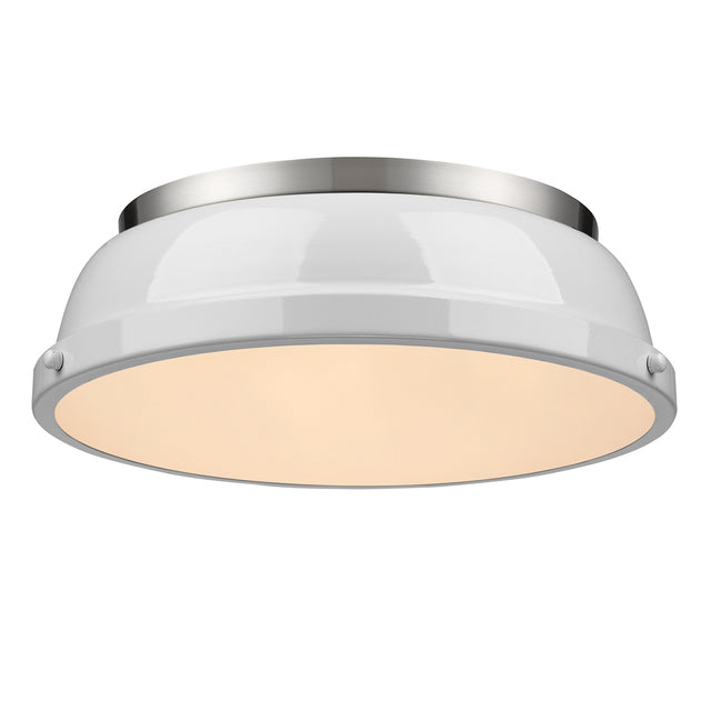 Duncan Outdoor (Damp) Flush Mount Ceiling Light by Golden