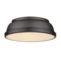 Duncan Outdoor (Damp) Flush Mount Ceiling Light by Golden