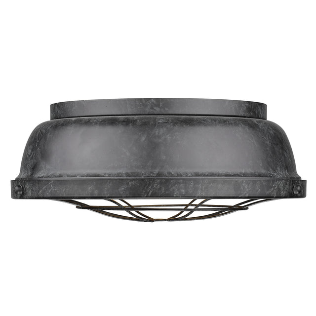 Bartlett Outdoor (Damp) Flush Mount Ceiling Light by Golden