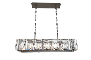 Buy dark-bronze-and-clear-shade Giada Pendant by Kalco