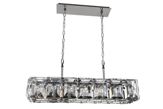 Buy stainless-steel-and-clear-shade Giada Pendant by Kalco