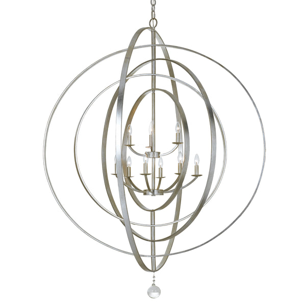 Luna Outdoor (Damp) Chandelier by Crystorama