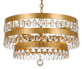 Perla Outdoor (Damp) Chandelier by Crystorama
