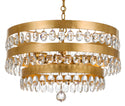 Perla Outdoor (Damp) Chandelier by Crystorama