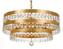Perla Outdoor (Damp) Chandelier by Crystorama