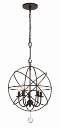 Solaris Outdoor (Damp) Mini Chandelier by Crystorama
