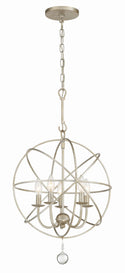 Solaris Outdoor (Damp) Chandelier by Crystorama