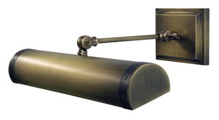 Buy antique-brass-w-mahogany-bronze-with-metal-glass Steamer Picture Light by House of Troy