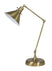 Antique Brass with Metal Glass and Metal Shade