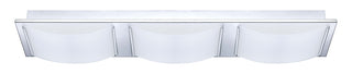 Buy chrome-with-white-glass-and-white-shade Wasao Vanity by Eglo USA