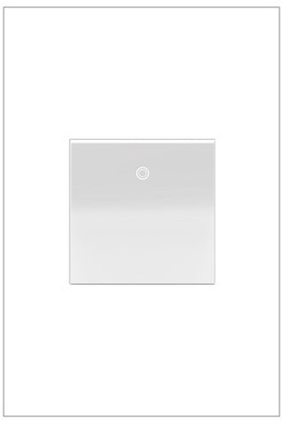 Buy white adorne 15A Paddle Switch with Microban by Legrand