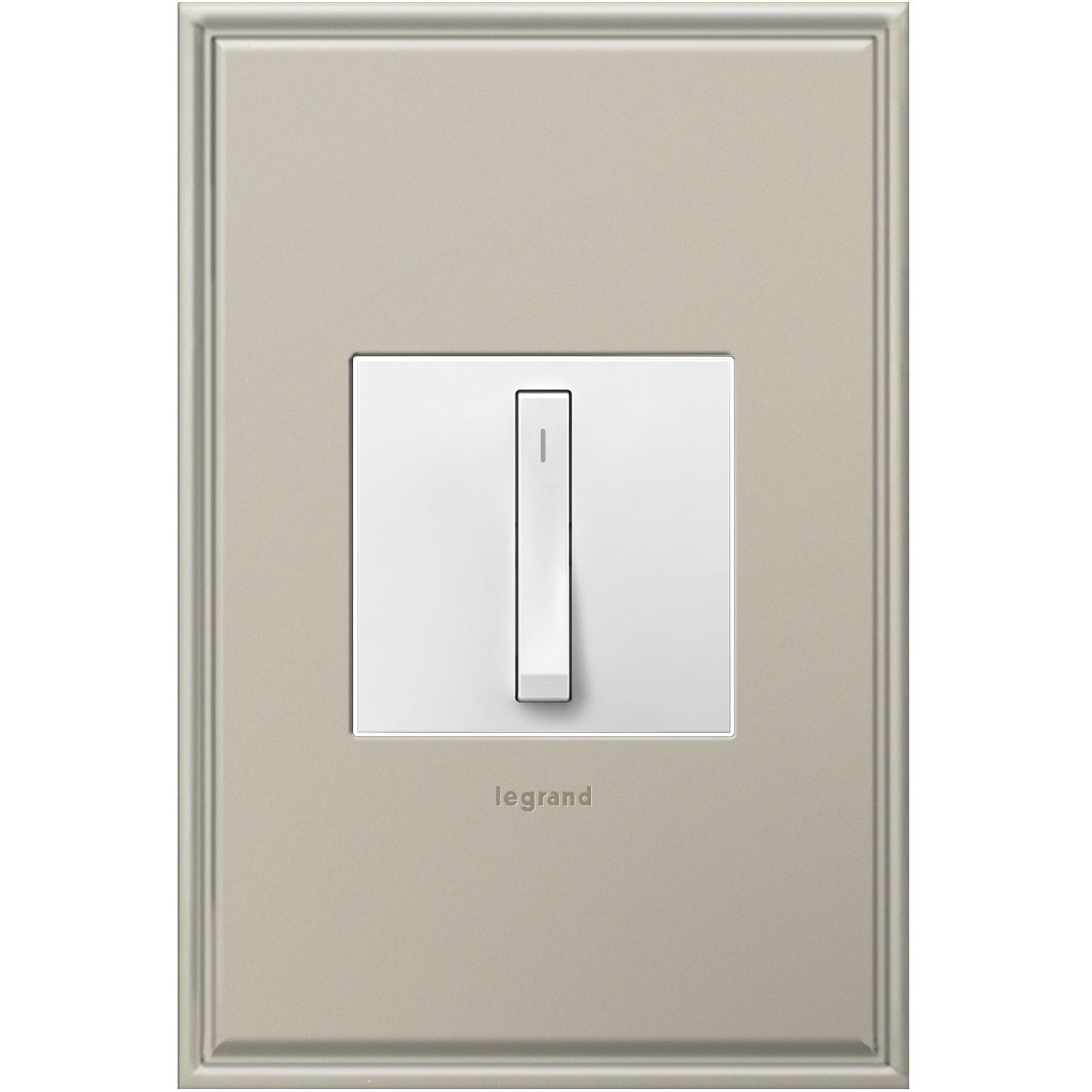 adorne Whisper Switch with Microban by Legrand