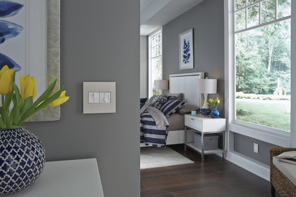 adorne Whisper Switch with Microban by Legrand