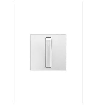 Buy white adorne Whisper Switch with Microban by Legrand