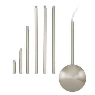Buy satin-nickel Extension Steel Ceiling Extension Accents by Eglo USA