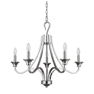 Buy polished-nickel Michelle Chandelier by Acclaim Lighting