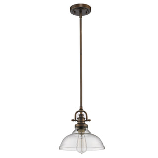 Buy oil-rubbed-bronze-and-clear-shade Virginia Pendant by Acclaim Lighting