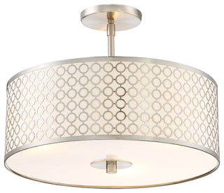 Dots Outdoor (Damp) Semi-Flush Mount Ceiling Light by George Kovacs