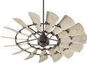 Windmill Outdoor (Damp) Ceiling Fan by Quorum