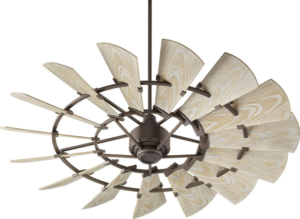Windmill Outdoor (Damp) Ceiling Fan by Quorum