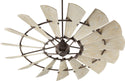 Windmill Outdoor (Damp) Ceiling Fan by Quorum