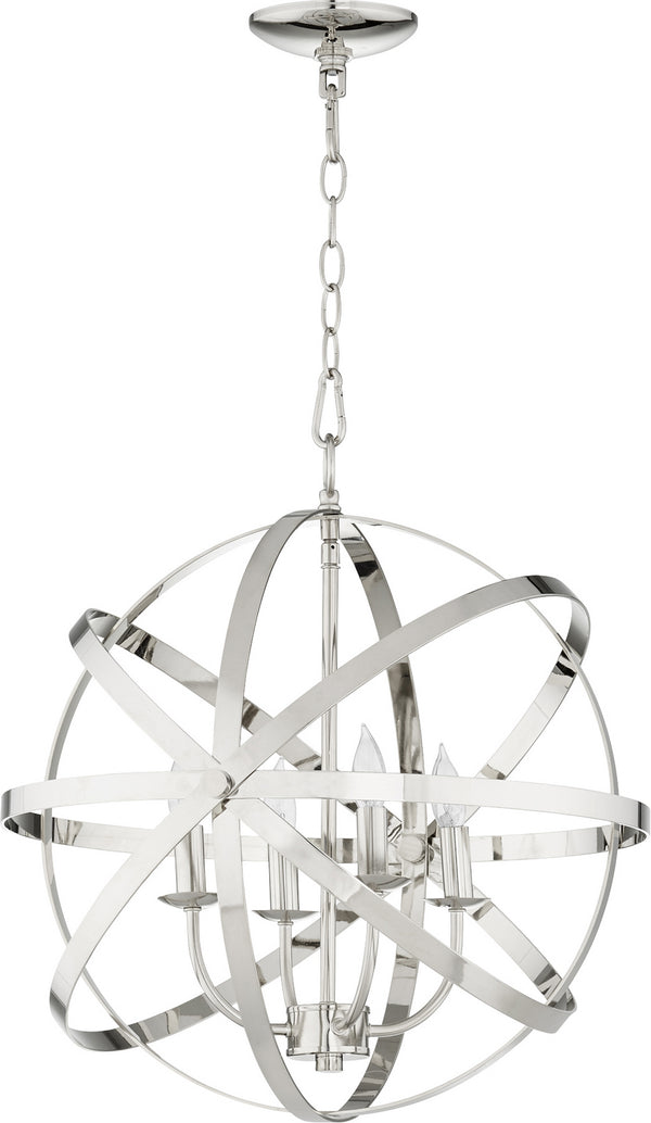 Celeste Outdoor (Damp) Chandelier by Quorum