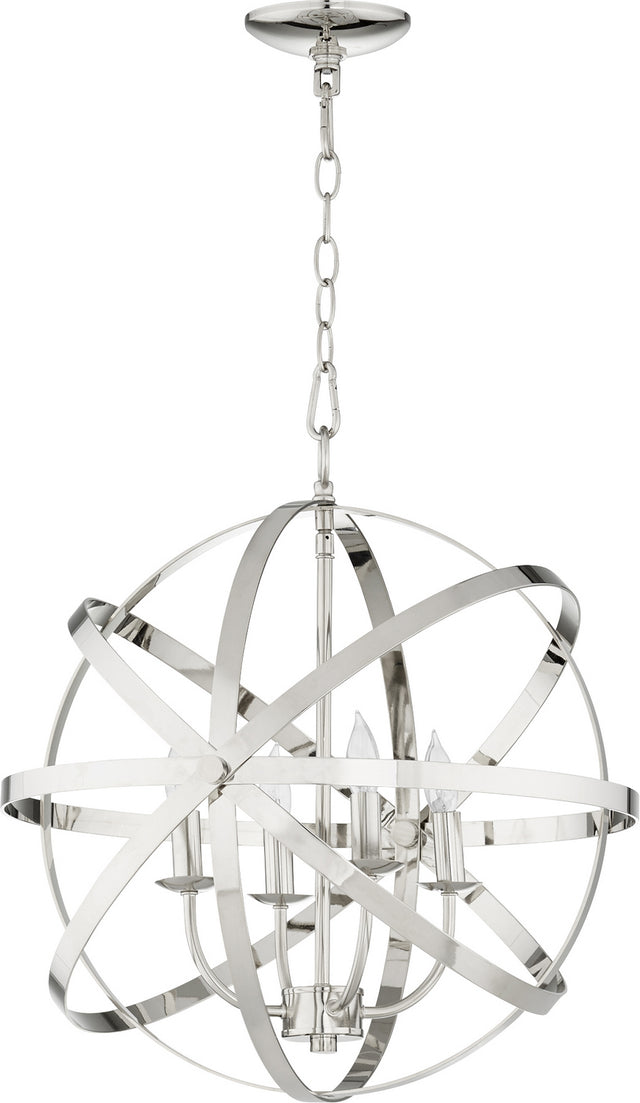 Celeste Outdoor (Damp) Chandelier by Quorum