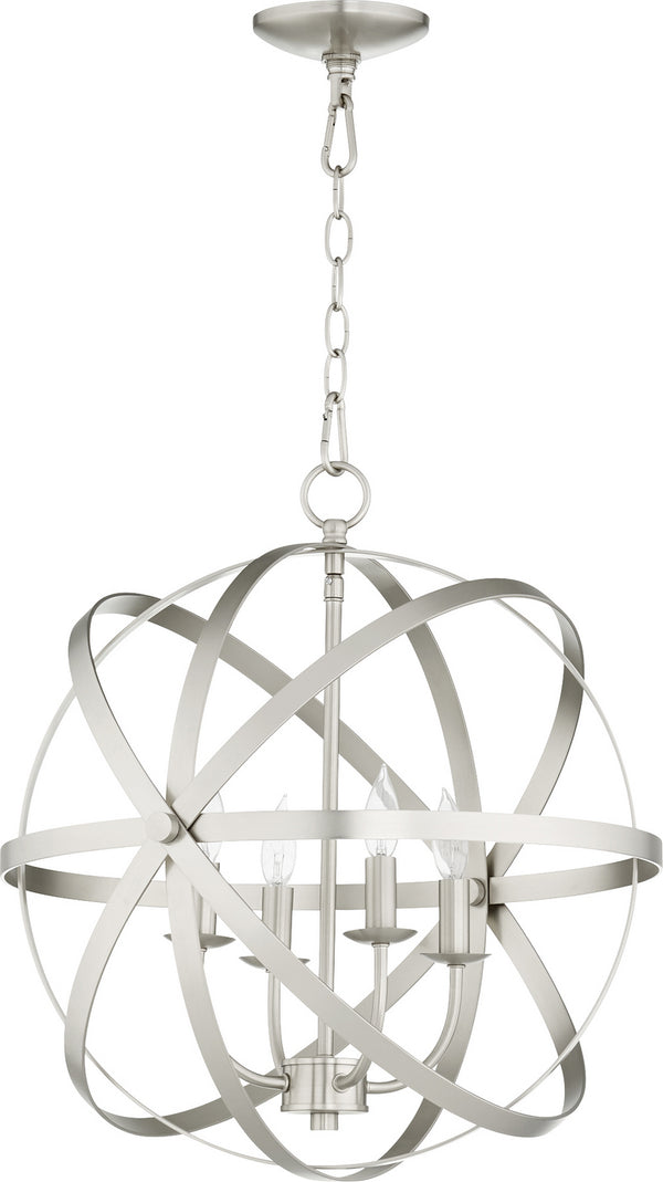 Celeste Outdoor (Damp) Chandelier by Quorum
