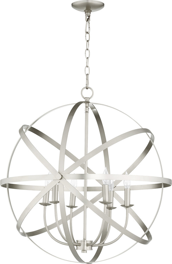 Celeste Outdoor (Damp) Chandelier by Quorum