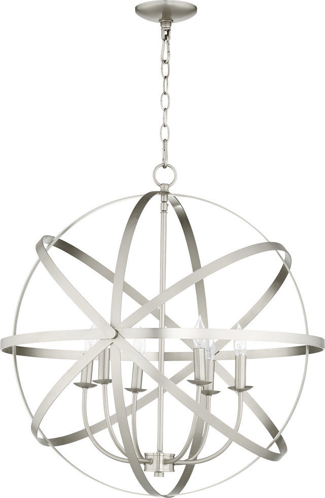 Celeste Outdoor (Damp) Chandelier by Quorum