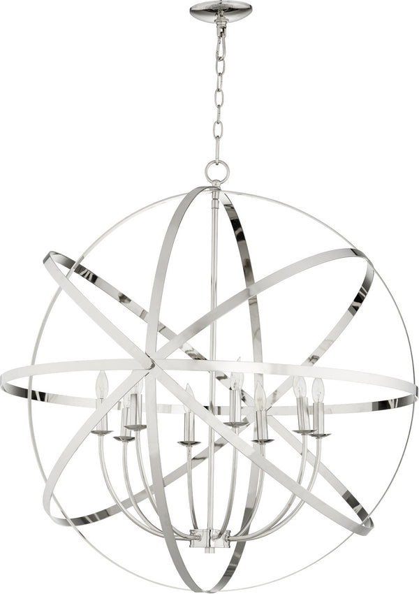 Celeste Outdoor (Damp) Chandelier by Quorum