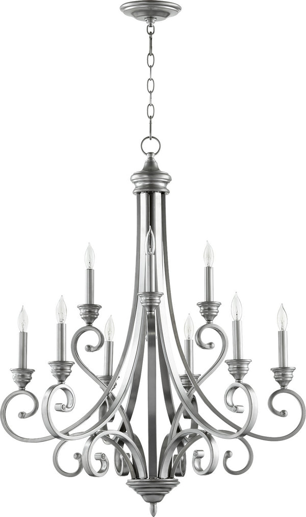 Bryant Outdoor (Damp) Chandelier by Quorum