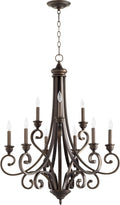 Bryant Outdoor (Damp) Chandelier by Quorum