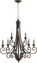 Bryant Outdoor (Damp) Chandelier by Quorum