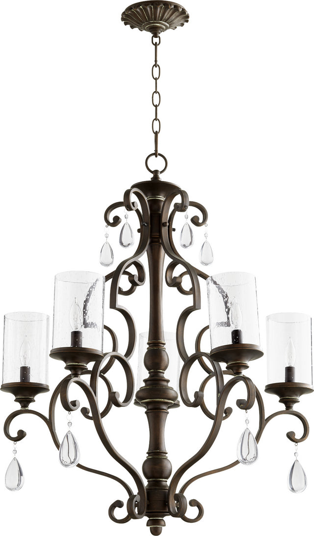 San Miguel Outdoor (Damp) Chandelier by Quorum