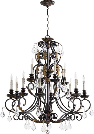 Rio Salado Outdoor (Damp) Chandelier by Quorum